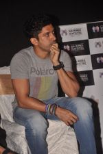 Farhan Akhtar at Mumbai Film festival meet in Juhu, Mumbai on 17th Sept 2014